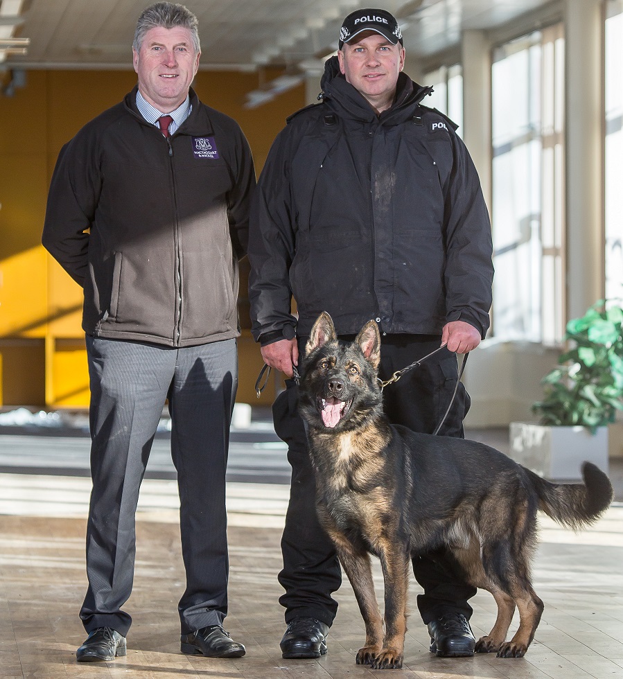 Mactaggart & Mickel donates space at former office to police dog training unit