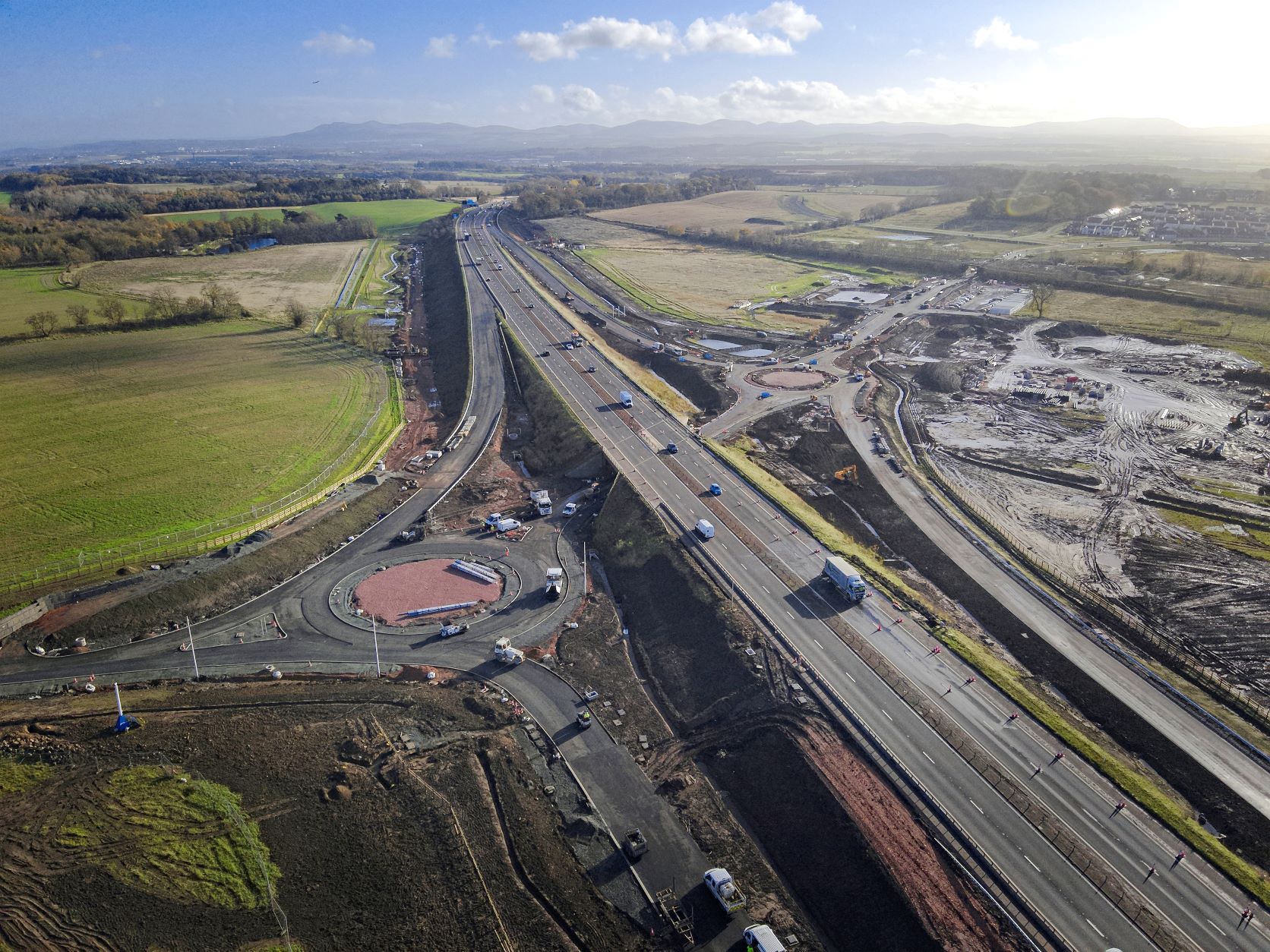 Winchburgh pupils gain exclusive entry to new M9 motorway junction