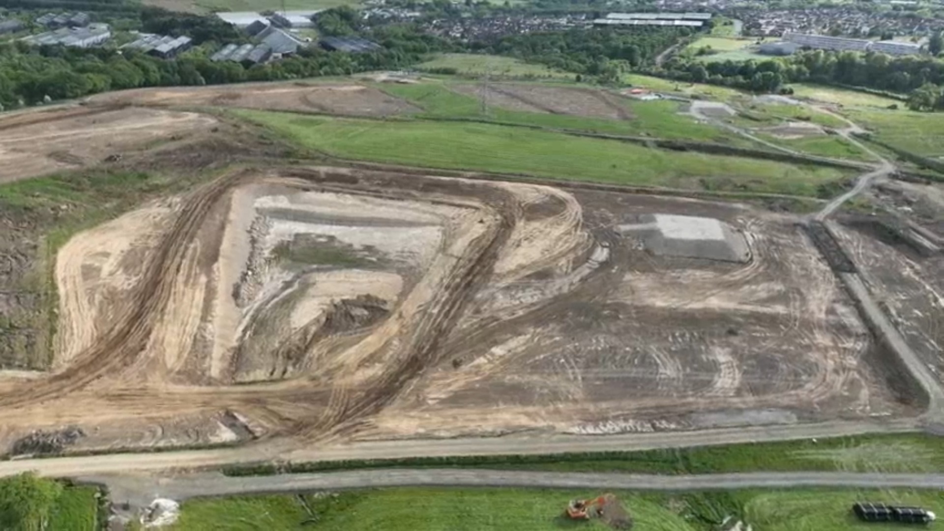 Video provides sky-high view of replacement University Hospital Monklands site