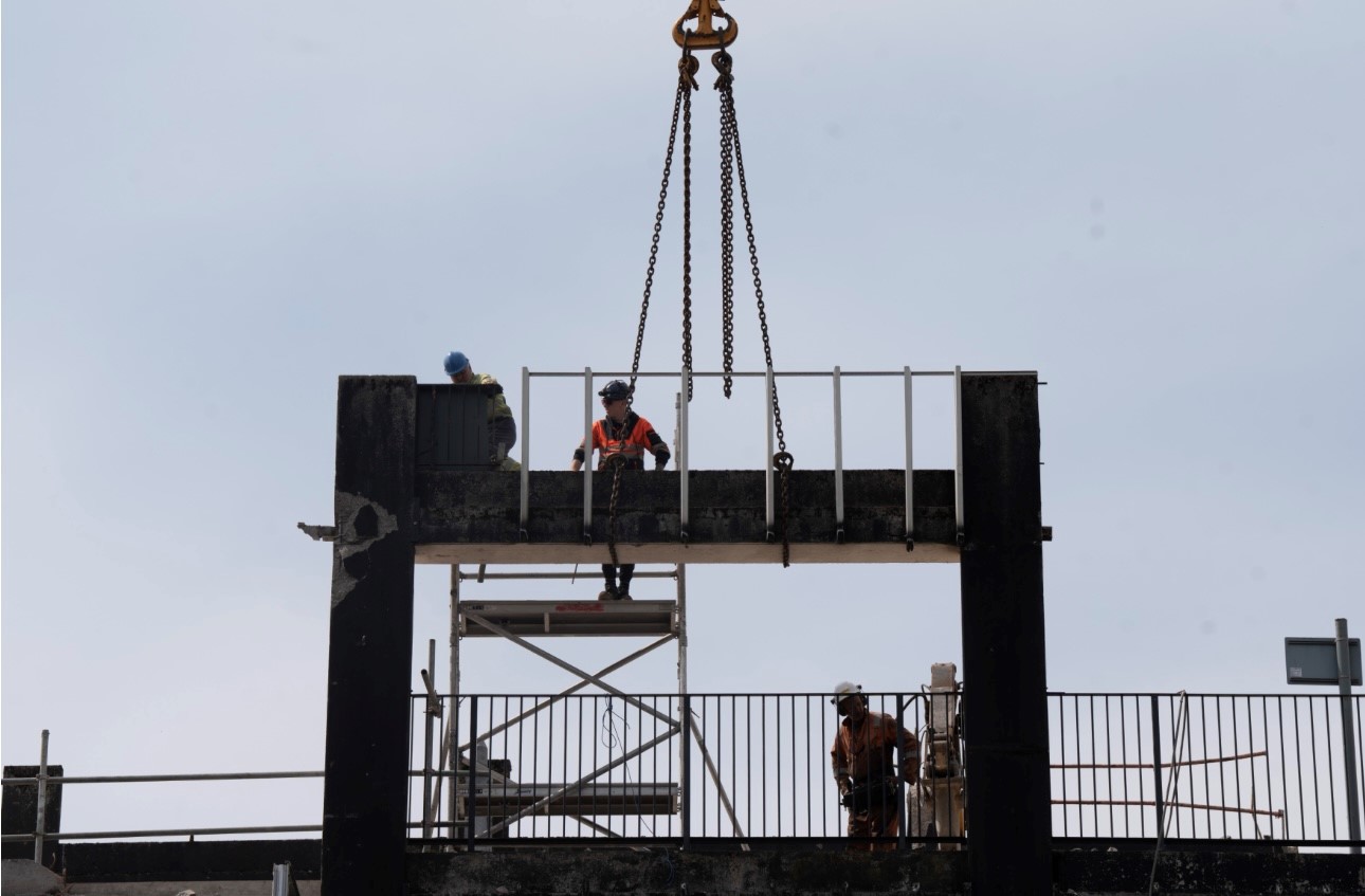 Demolition of Kilmarnock multi-storey car park makes progress