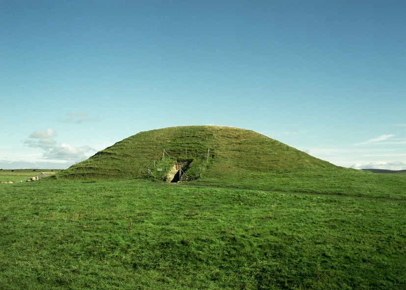 And finally... 5,000-year-old cairn reopens to the public 