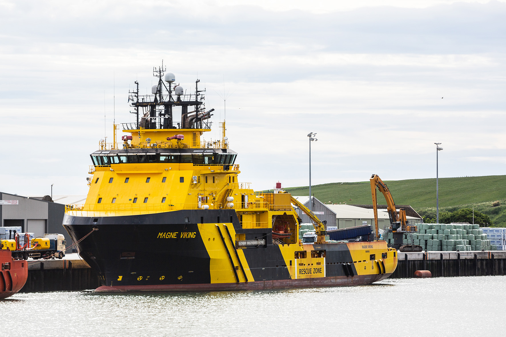 And finally... Massive Lego ship unveiled at Montrose port