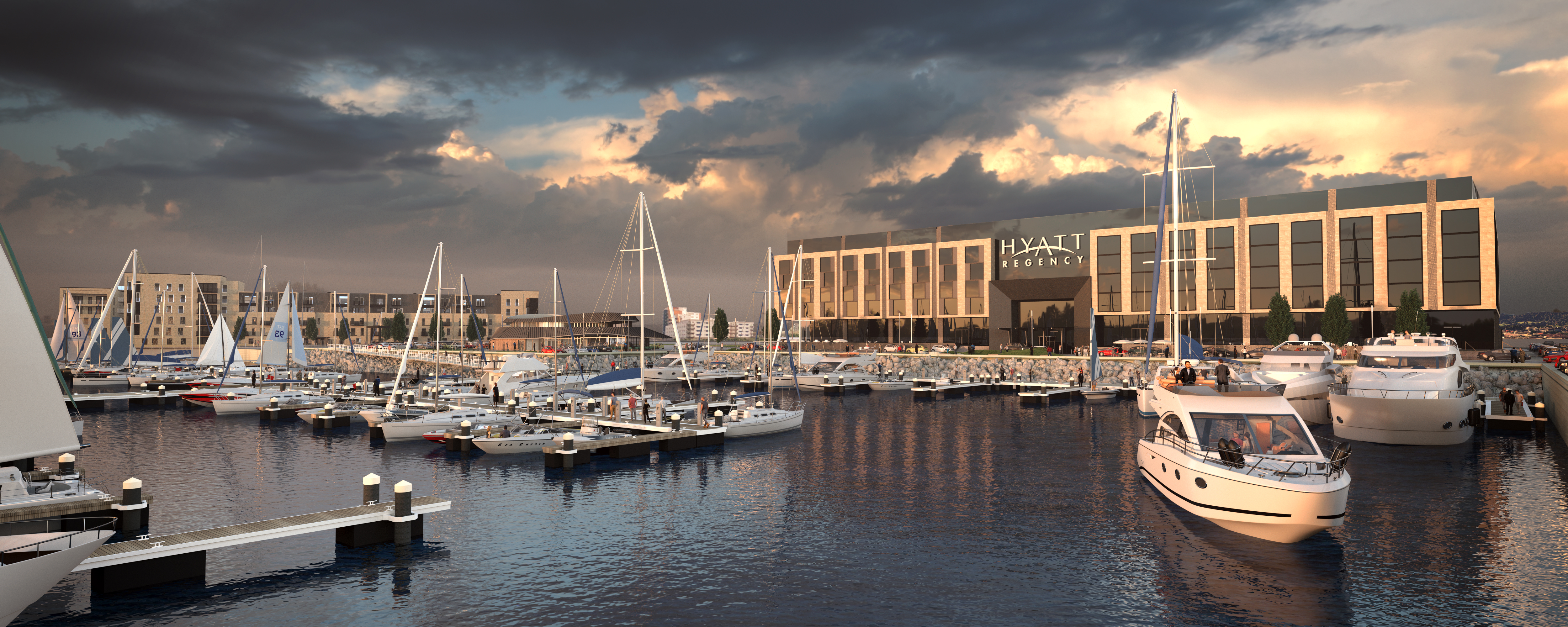 Hotel green light marks third appeal win at Edinburgh Marina