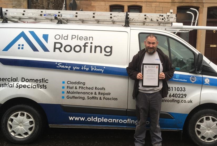 Stirling roofing firm admitted to Guild of Master Craftsmen