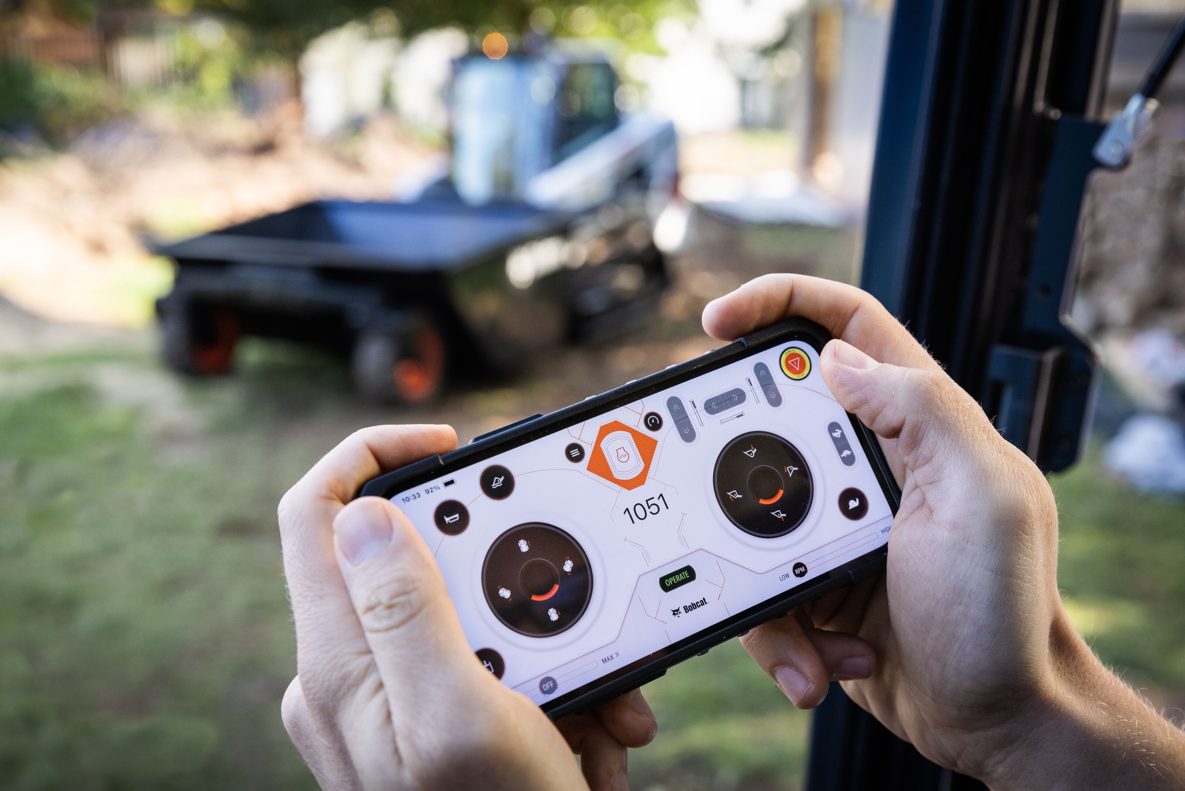New Bobcat MaxControl brings machine control to the iPhone