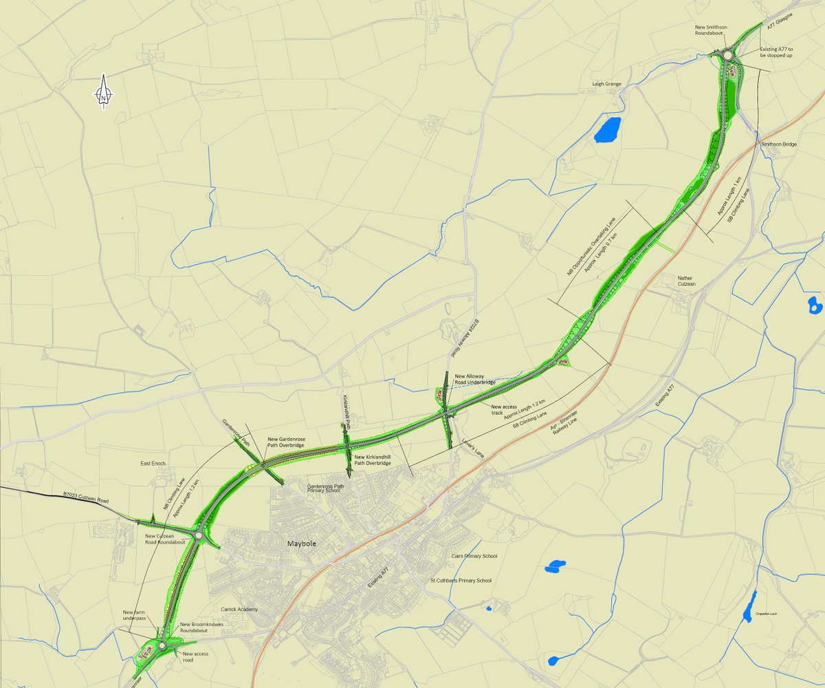 A77 Maybole Bypass opens to traffic