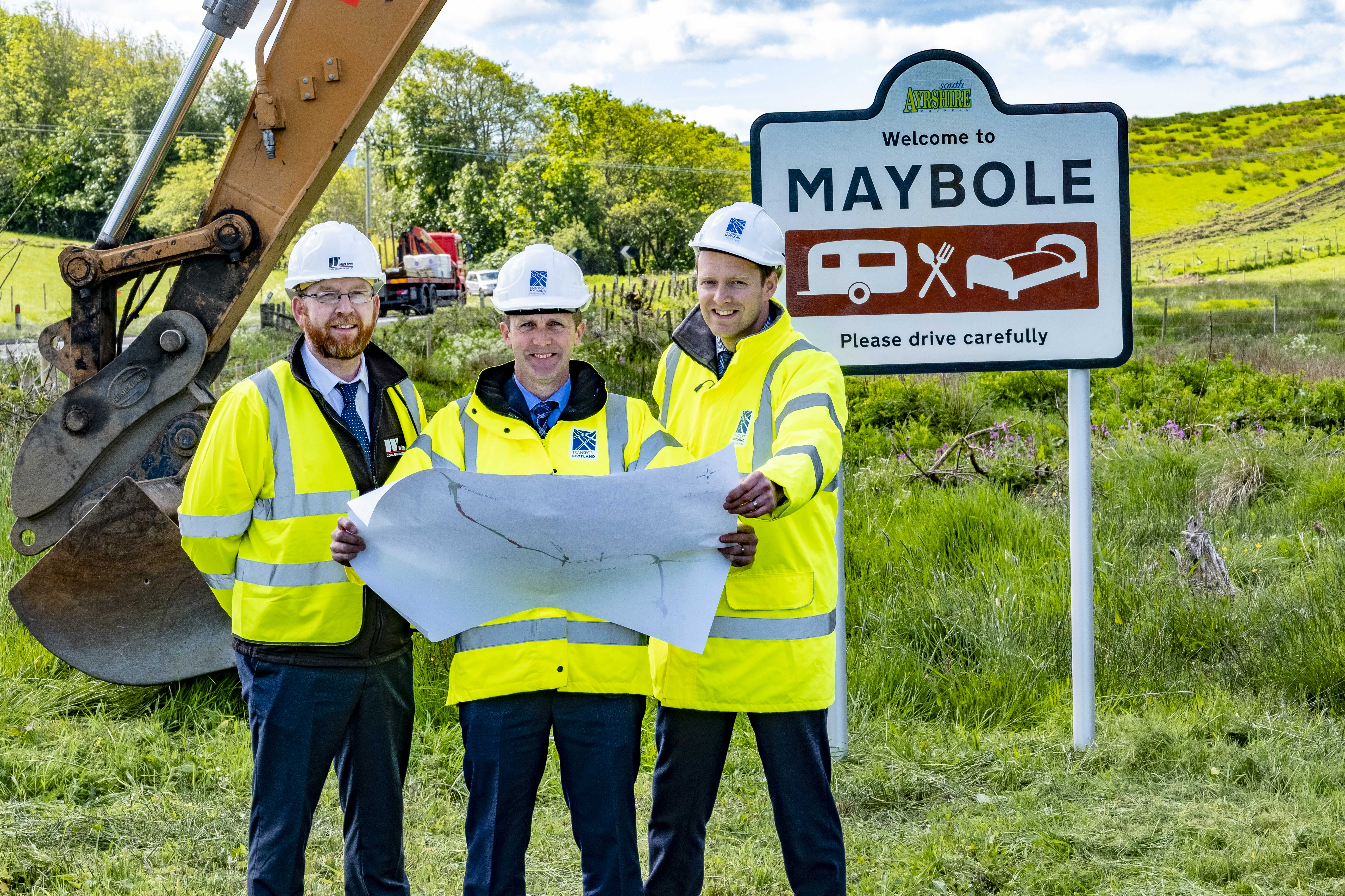 Work begins on Maybole bypass