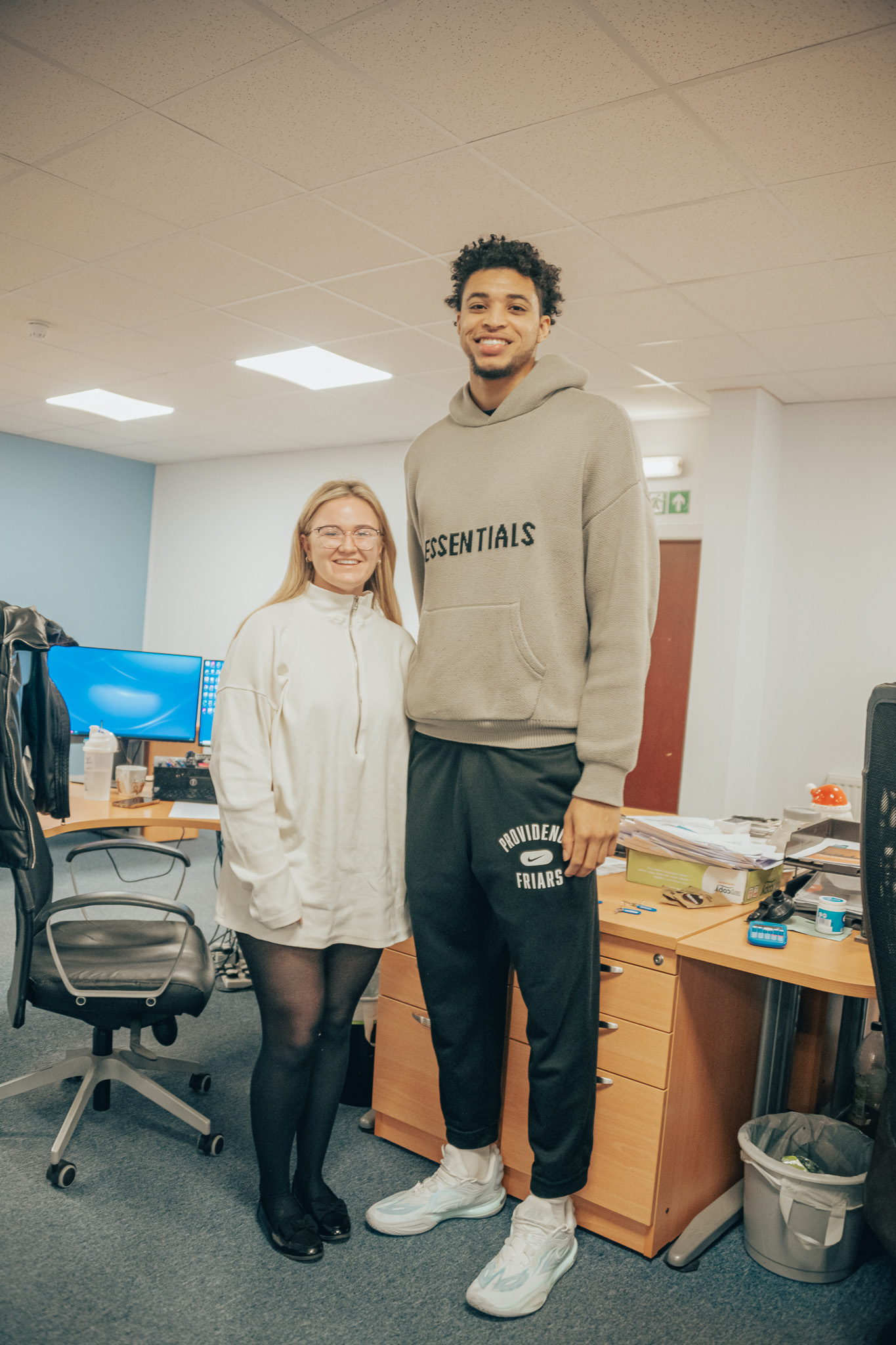 Dougall Baillie Associates welcomes rising UK basketball star to East Kilbride office