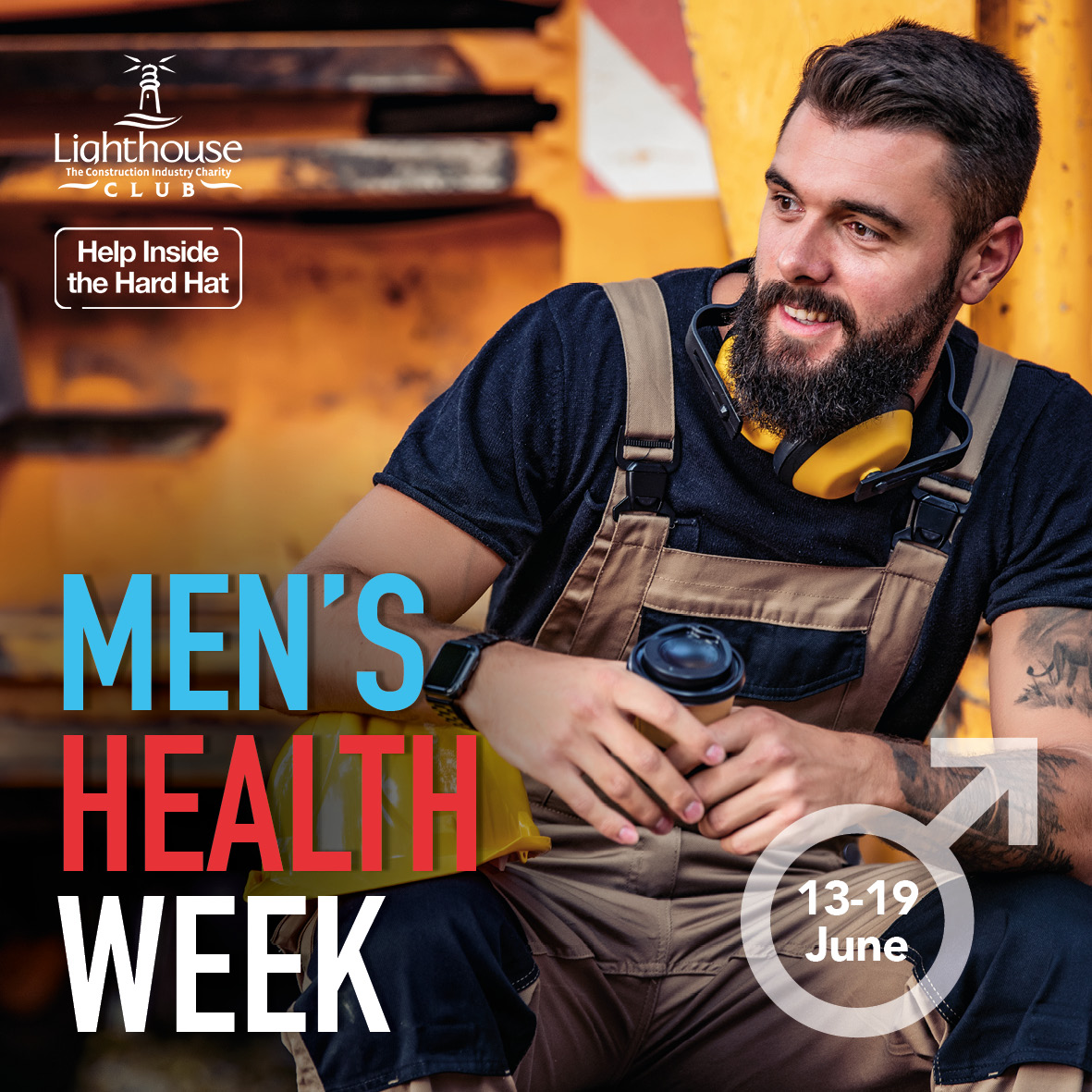 Construction charity shines a light on Men’s Health Week
