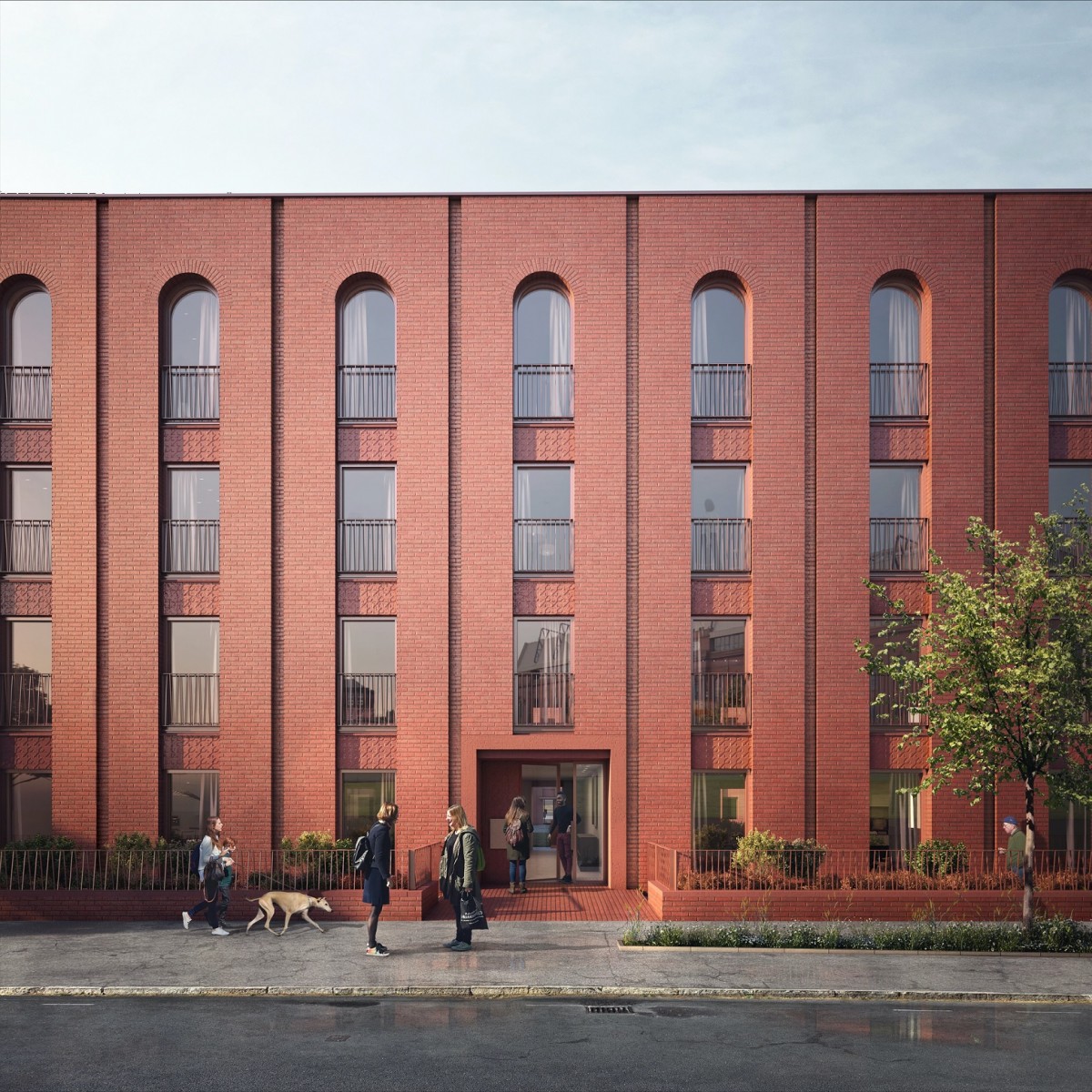 Ibrox flats for social rent submitted for planning
