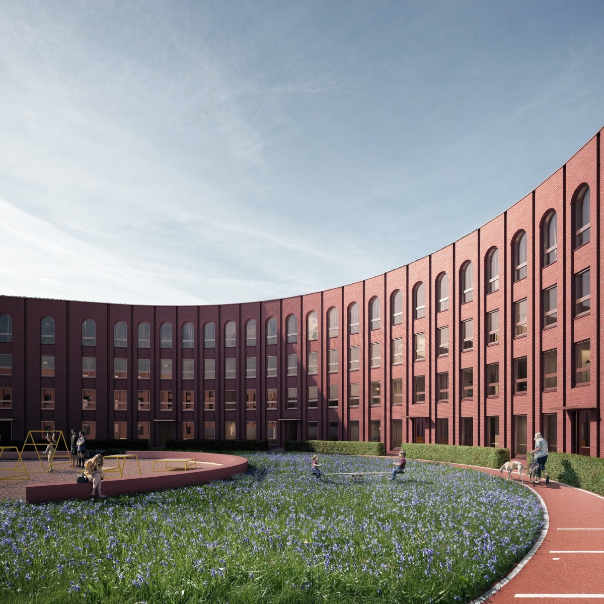 Merchant Homes unveils ‘bowl’ design for Ibrox flats proposal