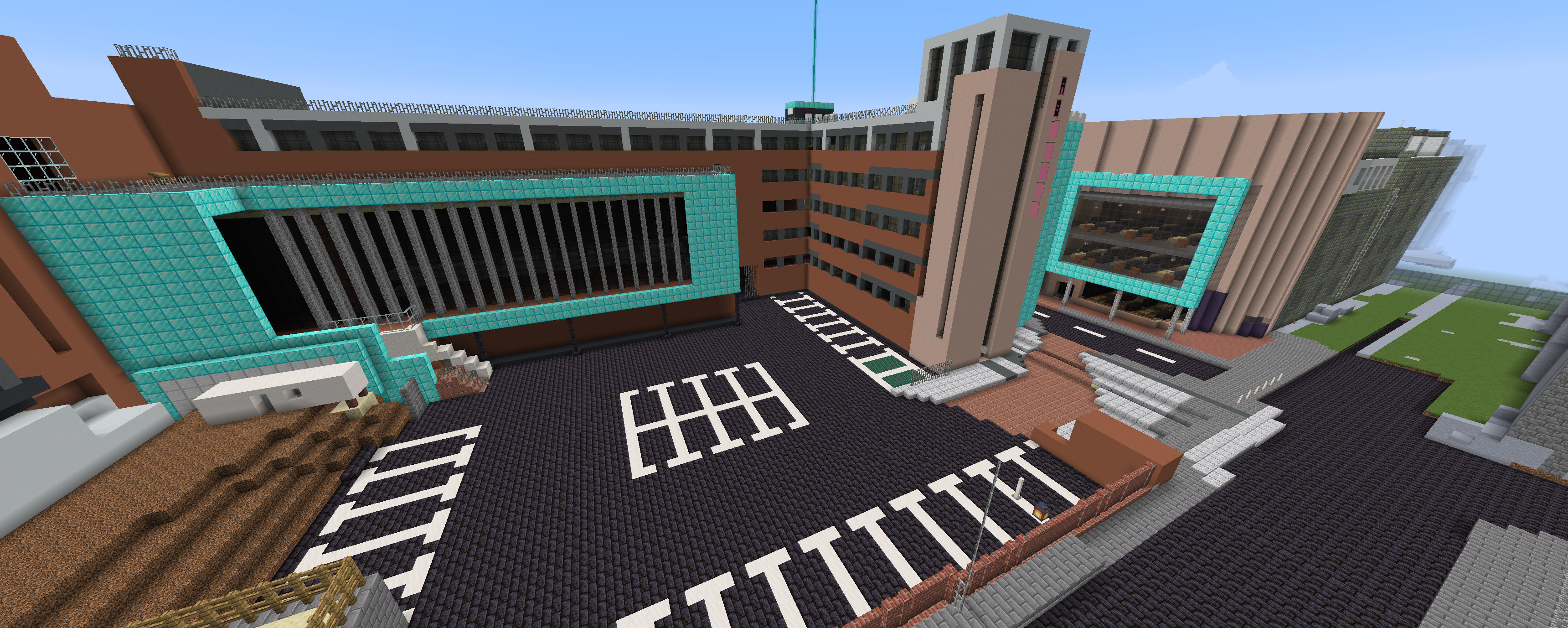 And finally... Beijing students recreate Abertay University on Minecraft using photos