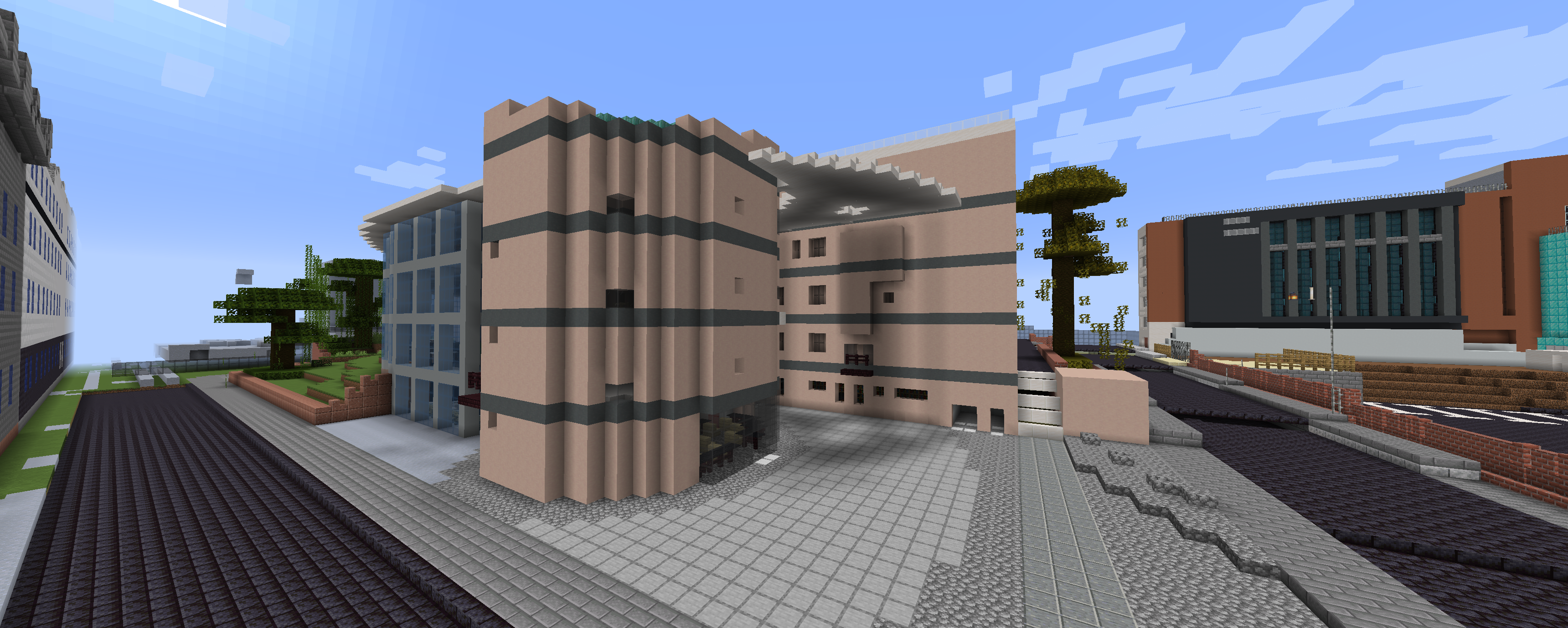 And finally... Beijing students recreate Abertay University on Minecraft using photos