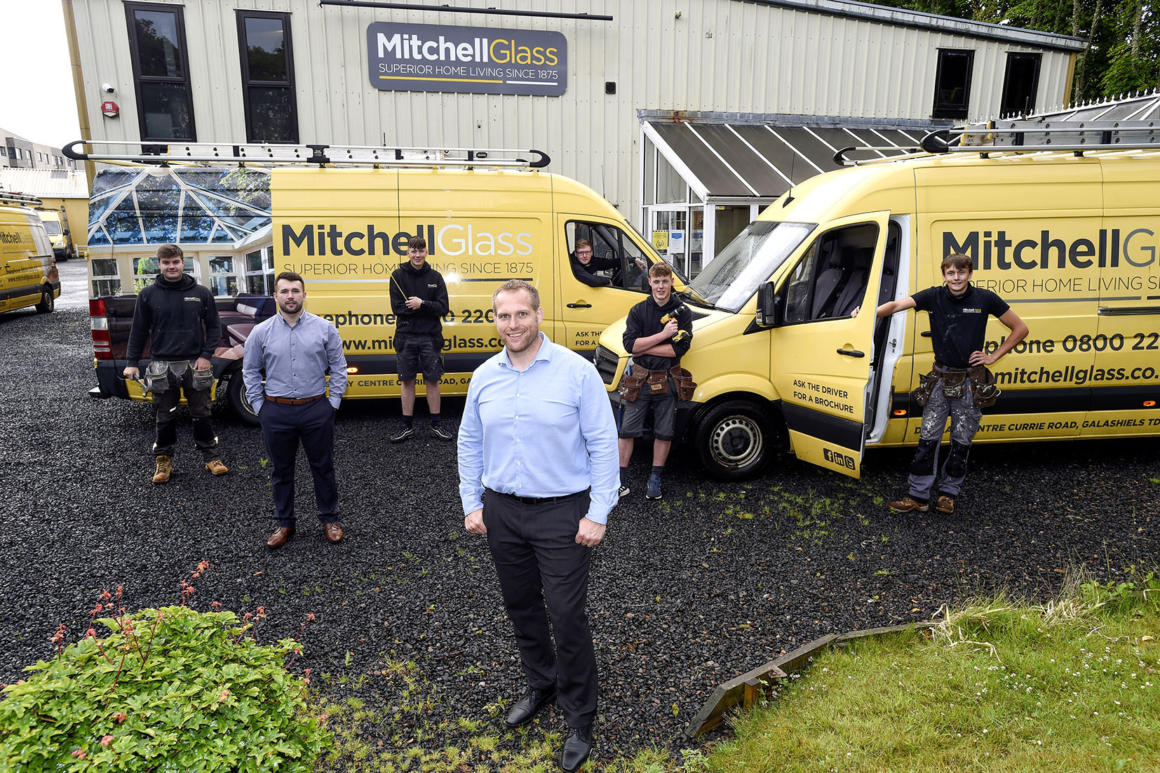 Galashiels glazing business makes investment in young people