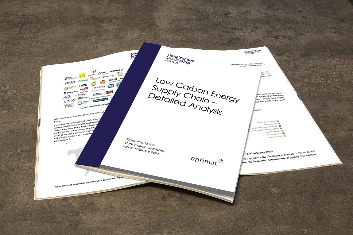 Report reveals greatest supply chain development opportunities for Scotland’s low carbon construction sector