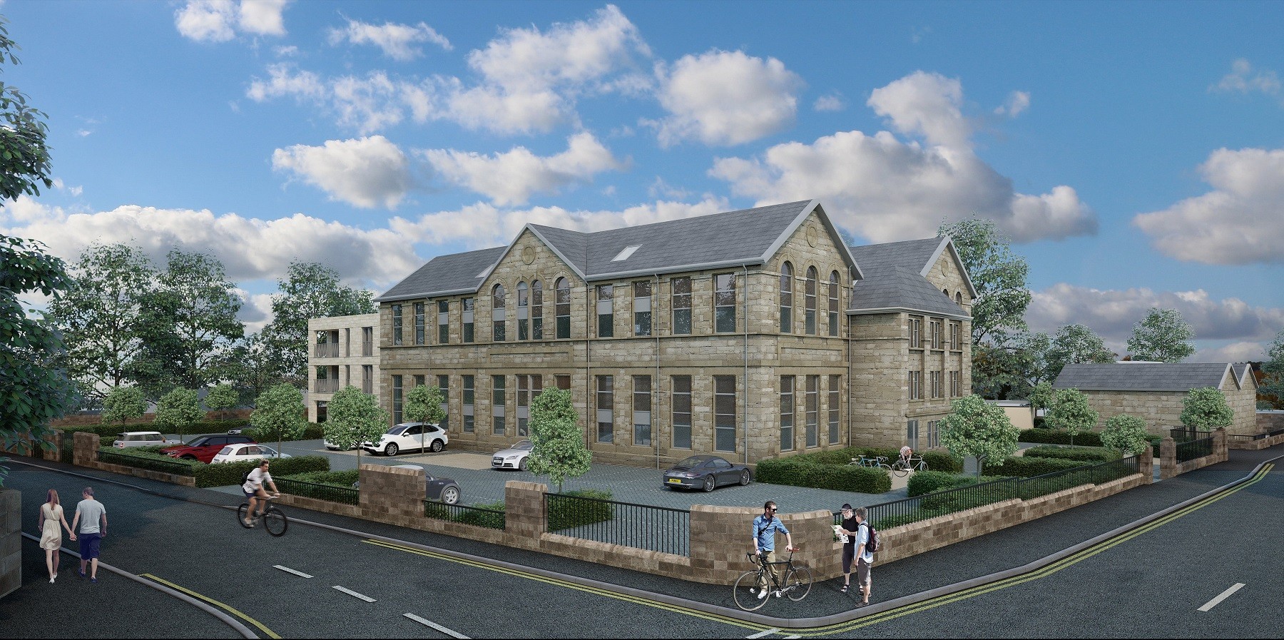 High Street Group launches Moncrieff View schoolhouse apartments in Lenzie