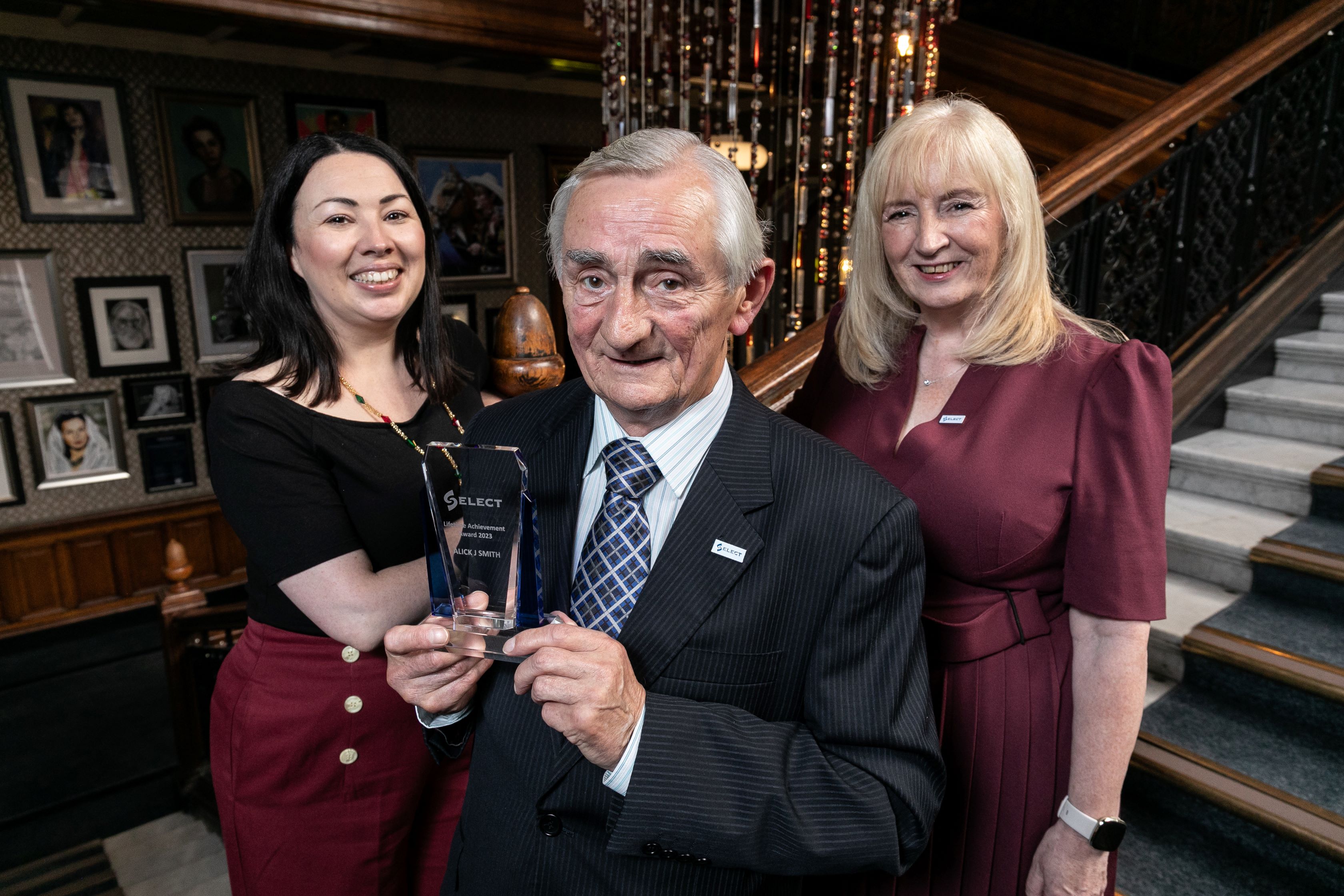 SELECT recognises career of ‘unsung hero’ Alick Smith with its prestigious Lifetime Achievement Award