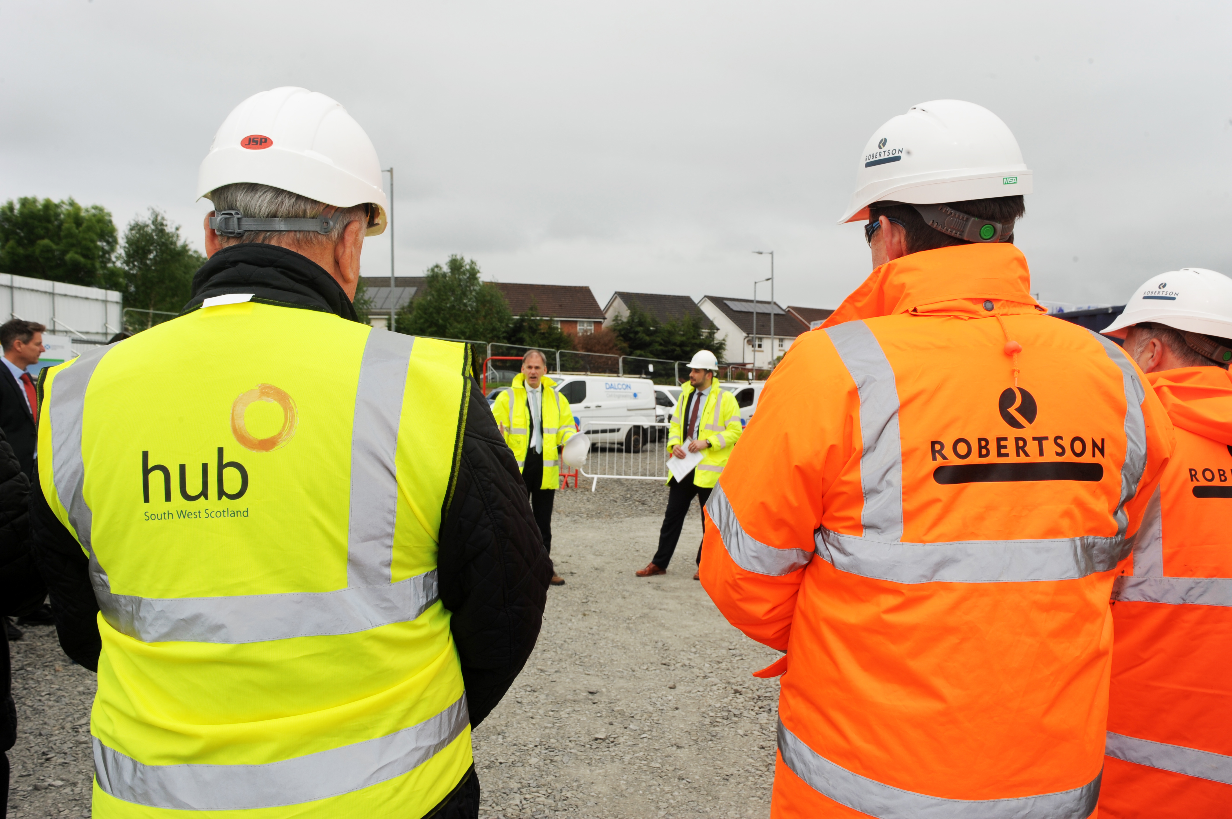 Provost marks start of work on first Passivhaus school in North Ayrshire