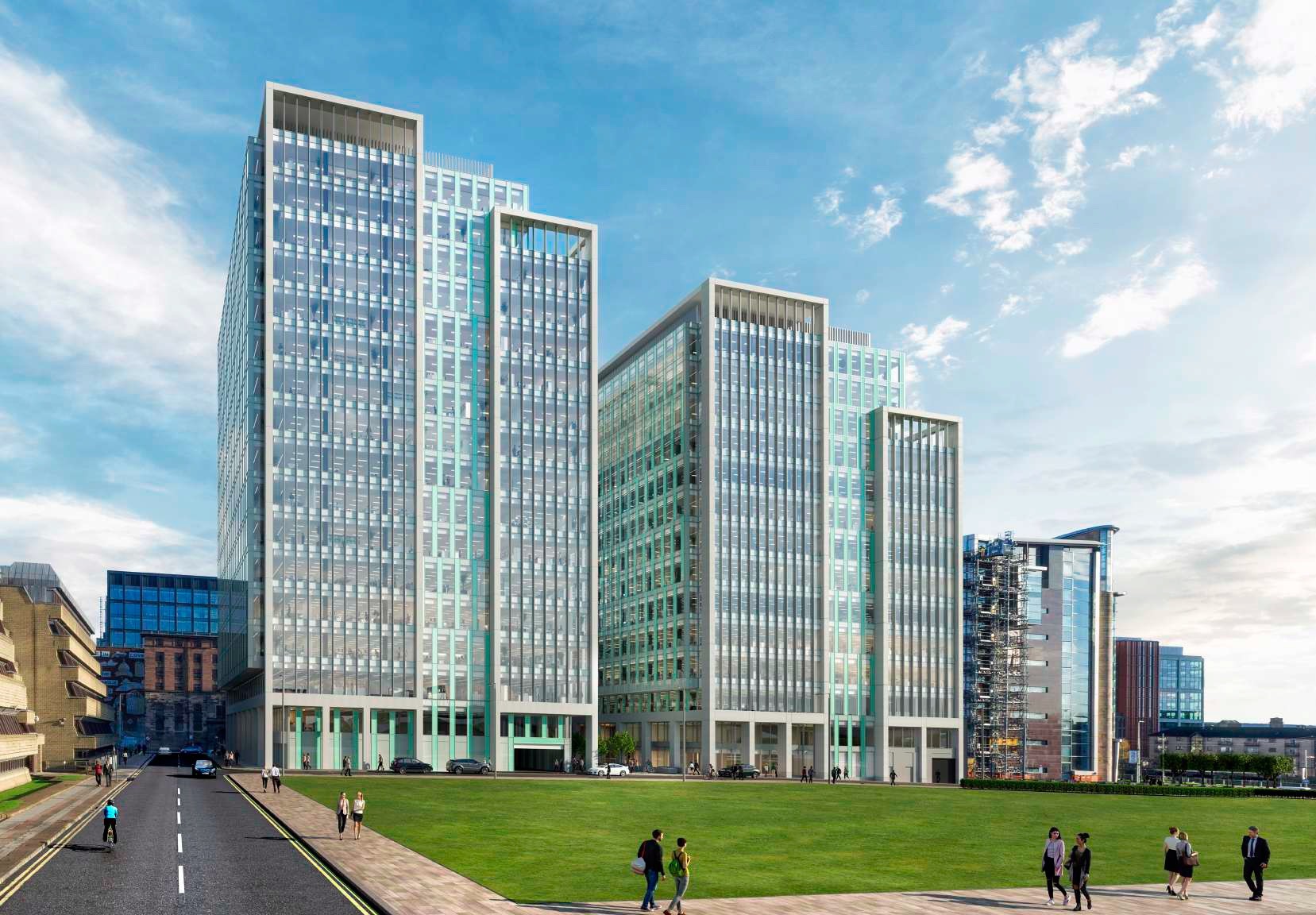 Glasgow approves 14-storey office block at Carrick Square