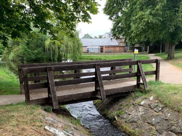 And finally... Bridge over bottled water