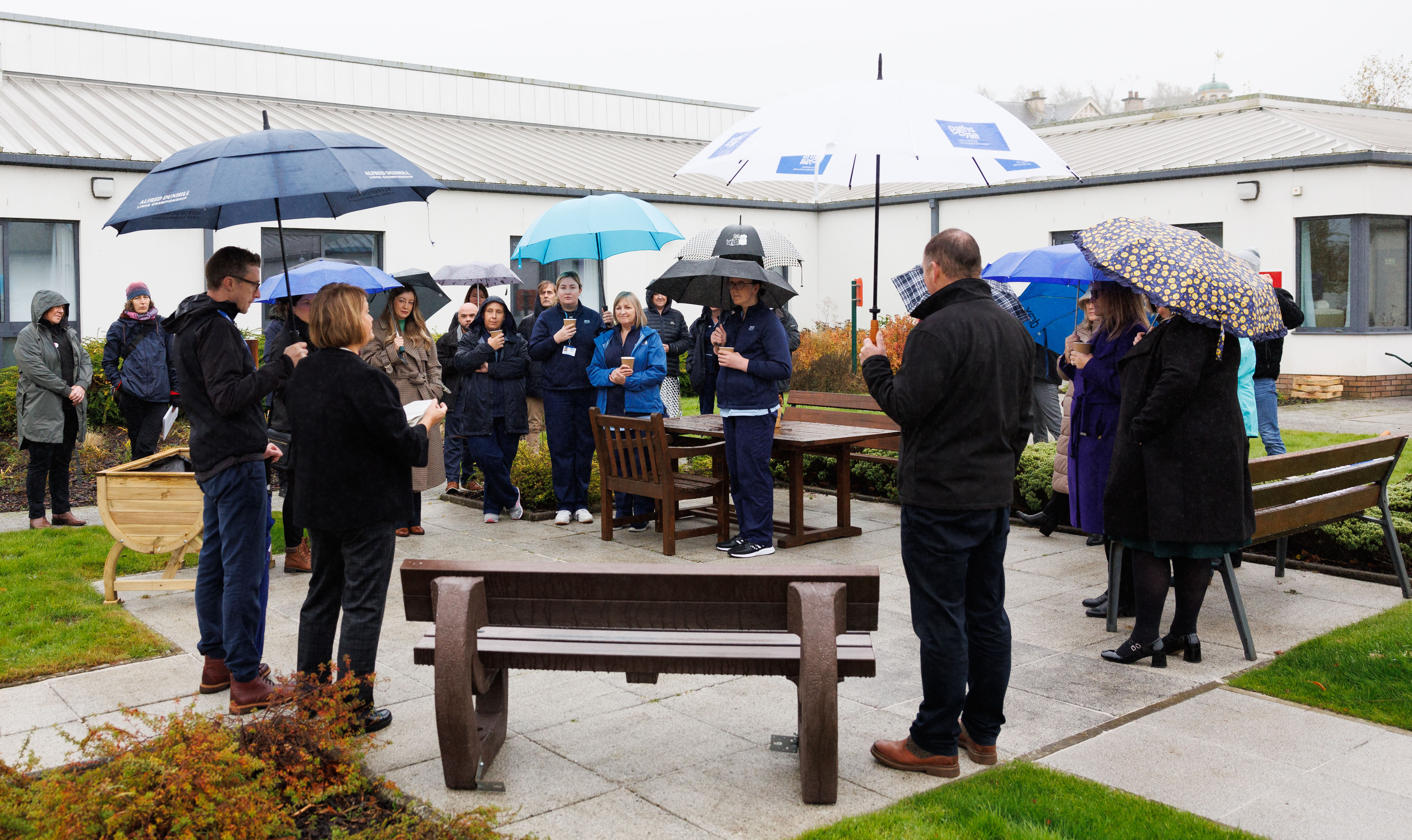 Sensory garden renovation completed at Murray Royal Hospital