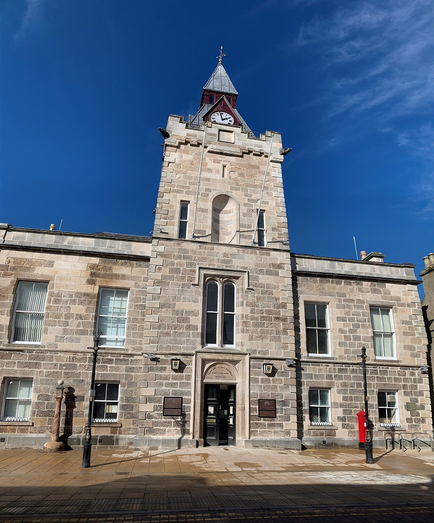 Traditional skills to the fore as Nairn Courthouse restoration works complete