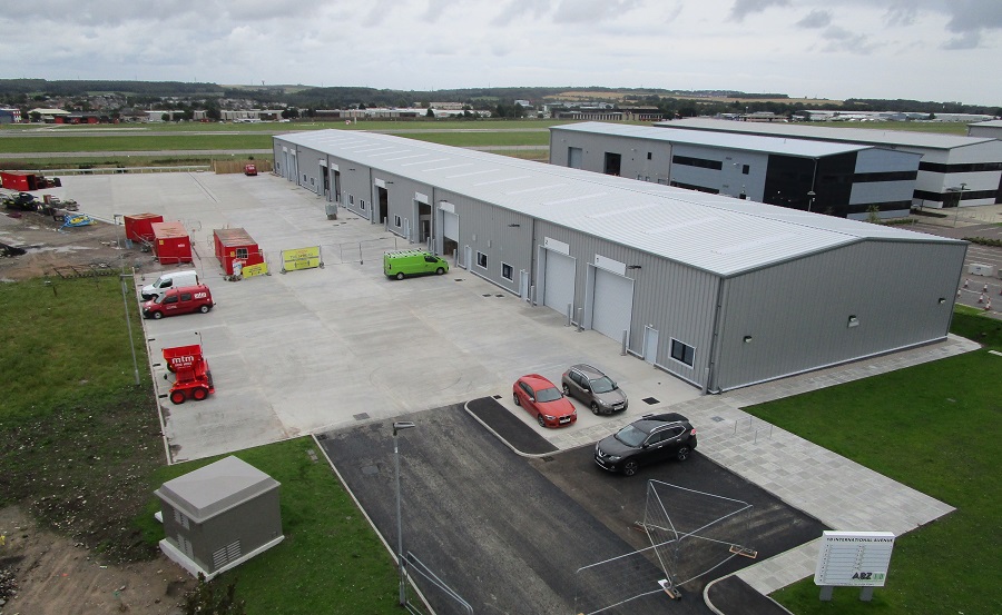 First phase of new development complete at Aberdeen business park