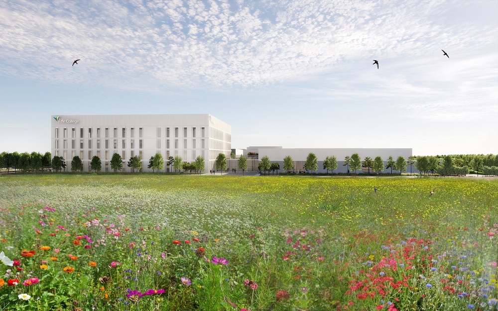 Approval granted for Fife College to progress with first net-zero college building