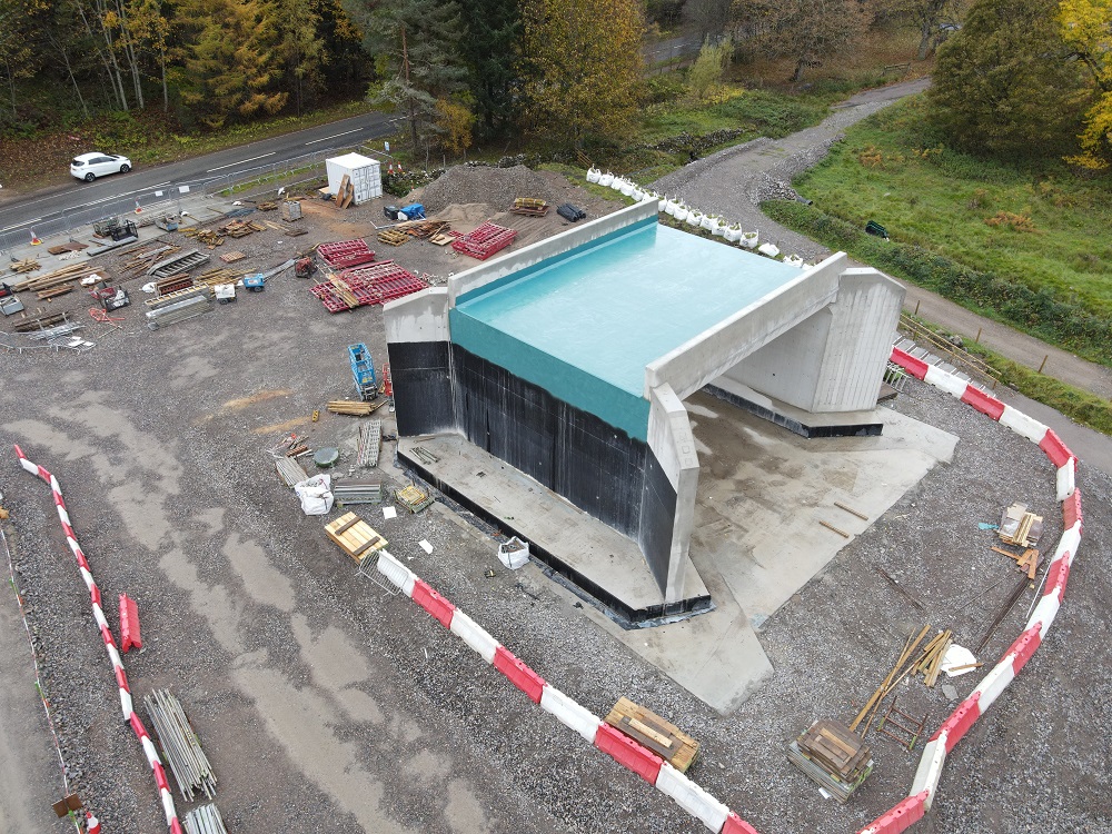 Bridge demolition begins at Lynebeg