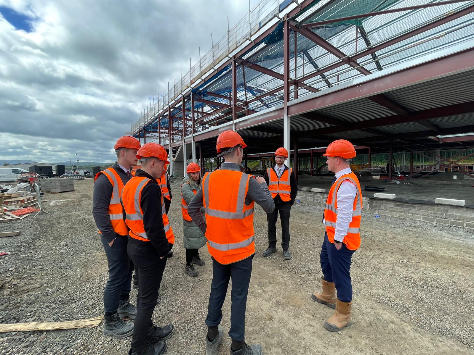 Clark Contracts trainees given learning and development site tour