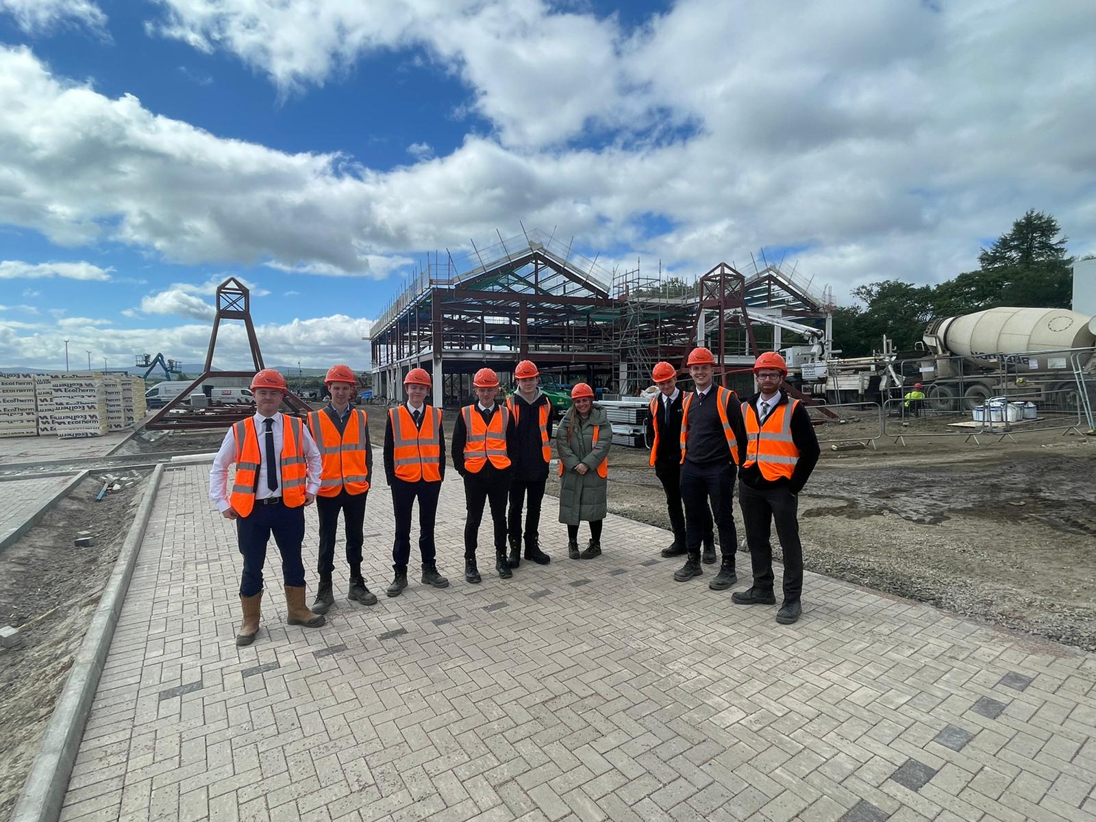 Clark Contracts trainees given learning and development site tour