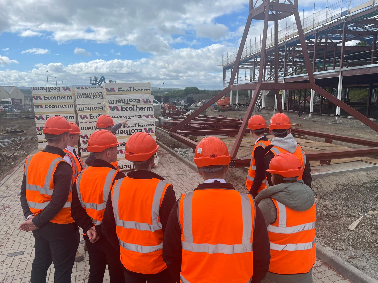 Clark Contracts trainees given learning and development site tour