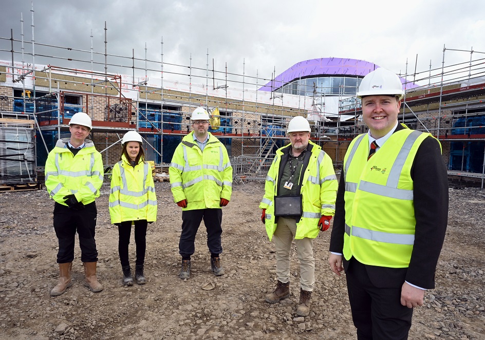 £20m community hub taking shape in Newmains and St Brigid's