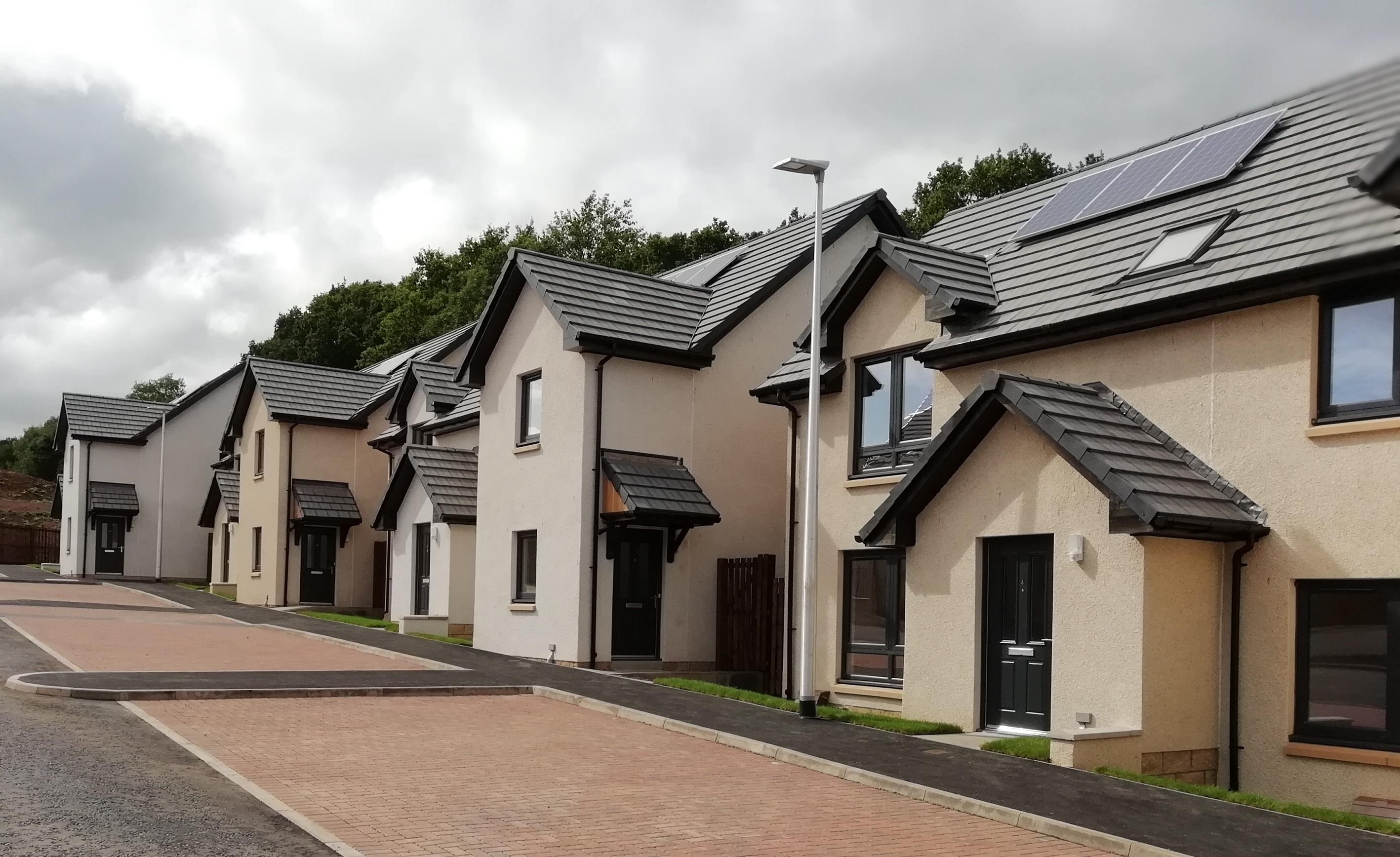Planning approval for affordable Borders homes