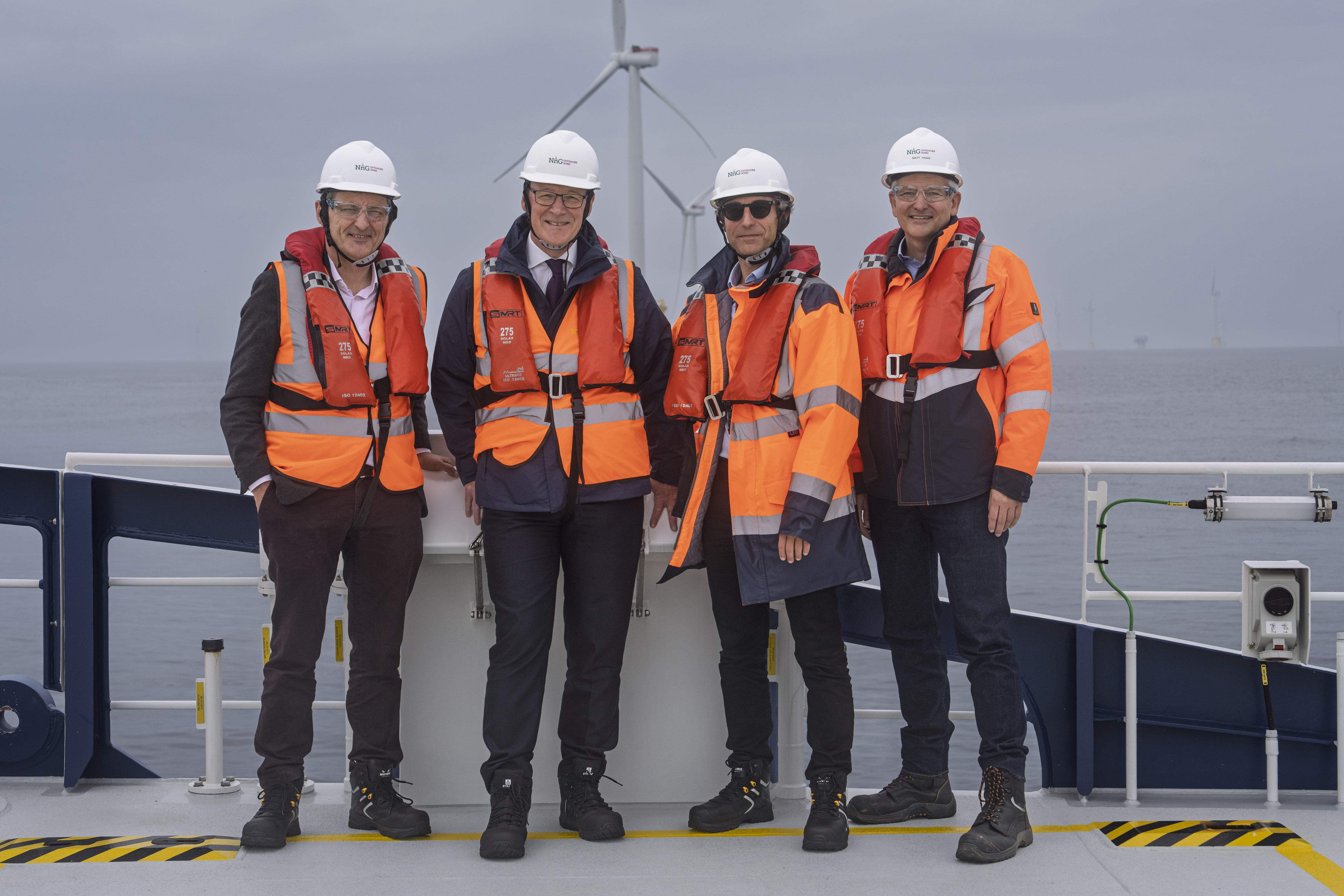 First Minister marks completion of Neart na Gaoithe offshore wind farm ...
