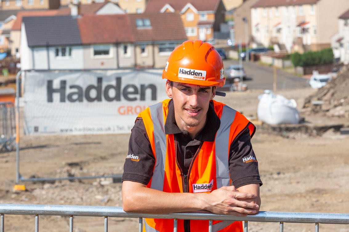 North Lanarkshire Council helps pupil build a career in construction