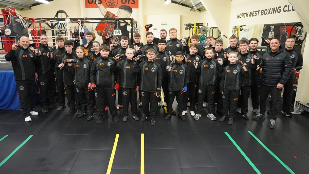 QTS celebrates 10th year of sponsoring Kilmarnock boxing club