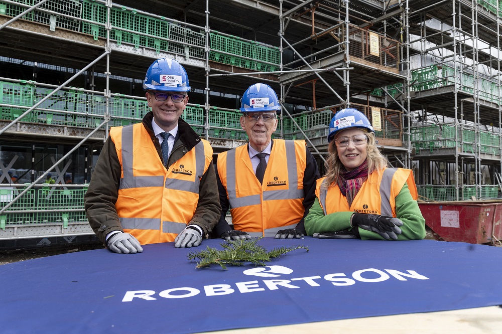 Food manufacturing innovation hub marks construction milestone