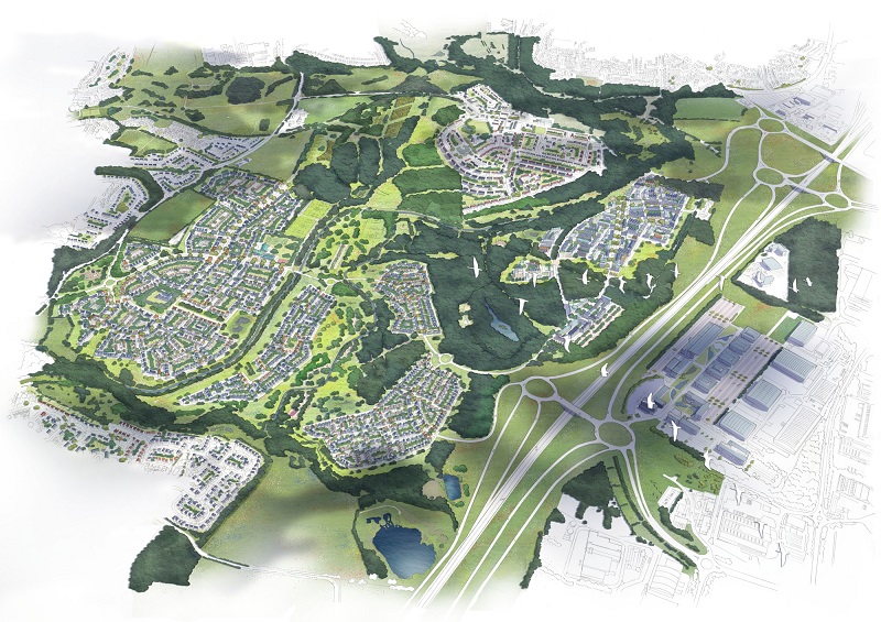 'Major refinement' reduces housing provision at planned EuroPark development