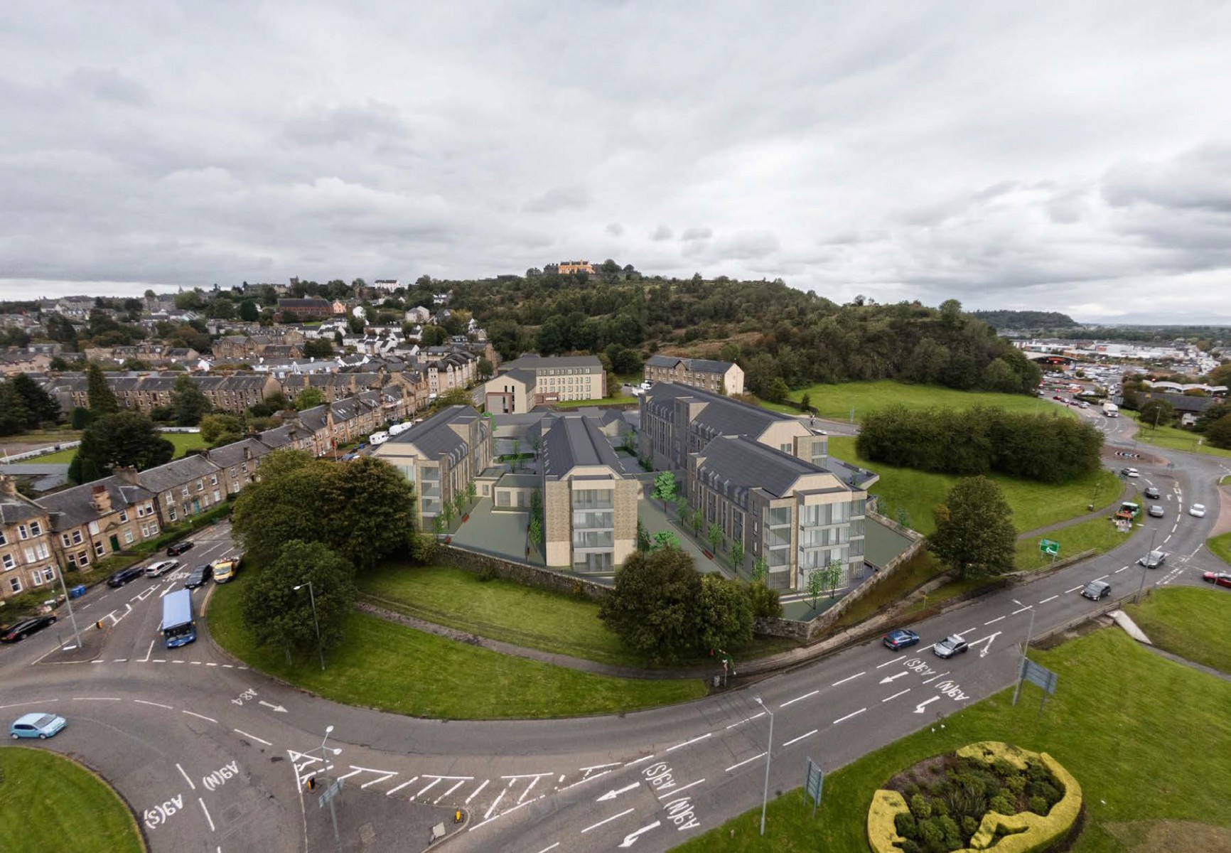 Mixed-use care home and student vision unveiled for Raploch