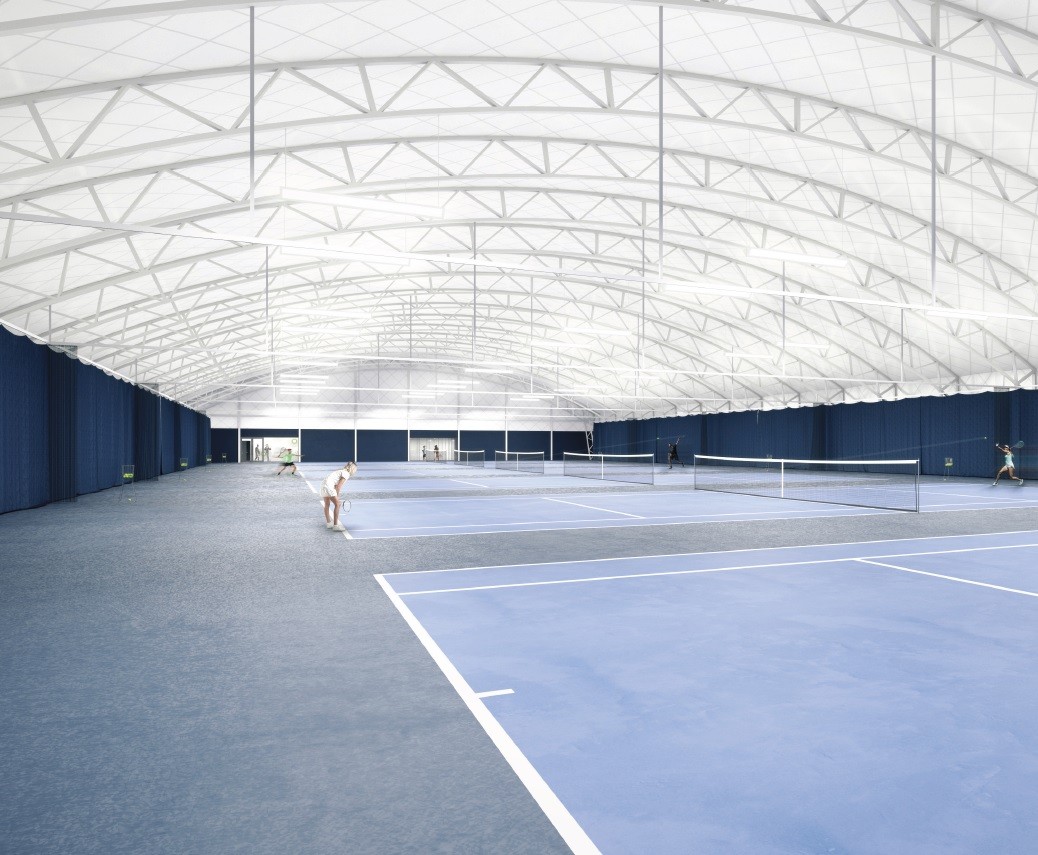Green light for indoor tennis centre at Heriot-Watt University