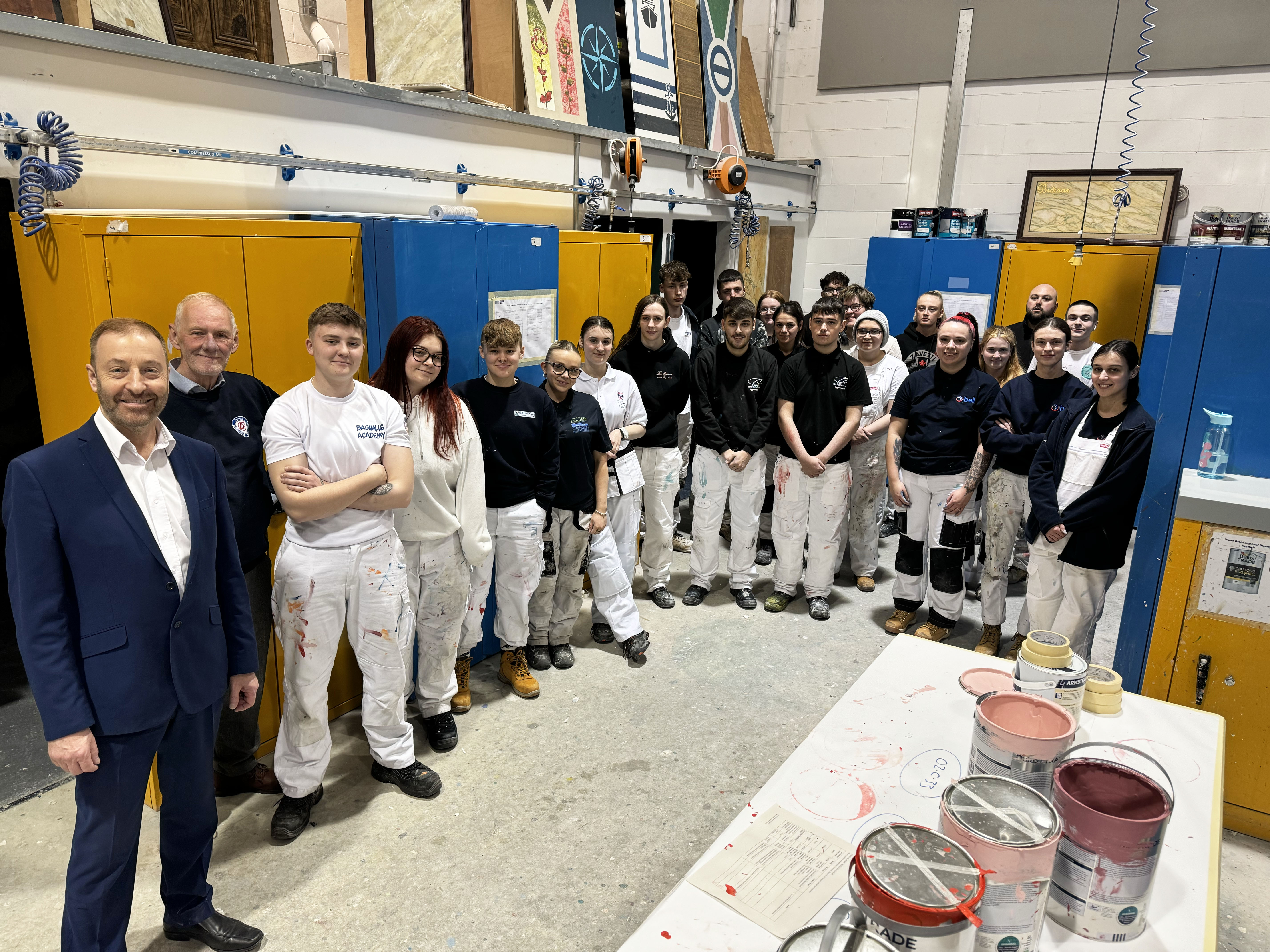 Glasgow apprentices brush up on skills for national contest