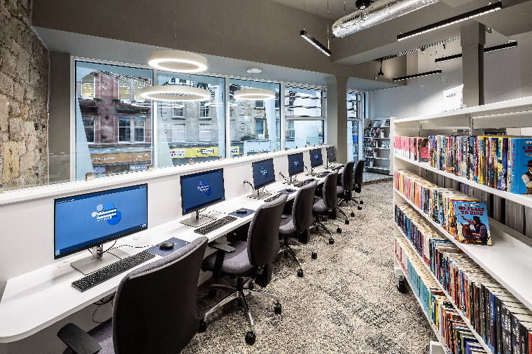 Paisley’s new High Street library opens its doors