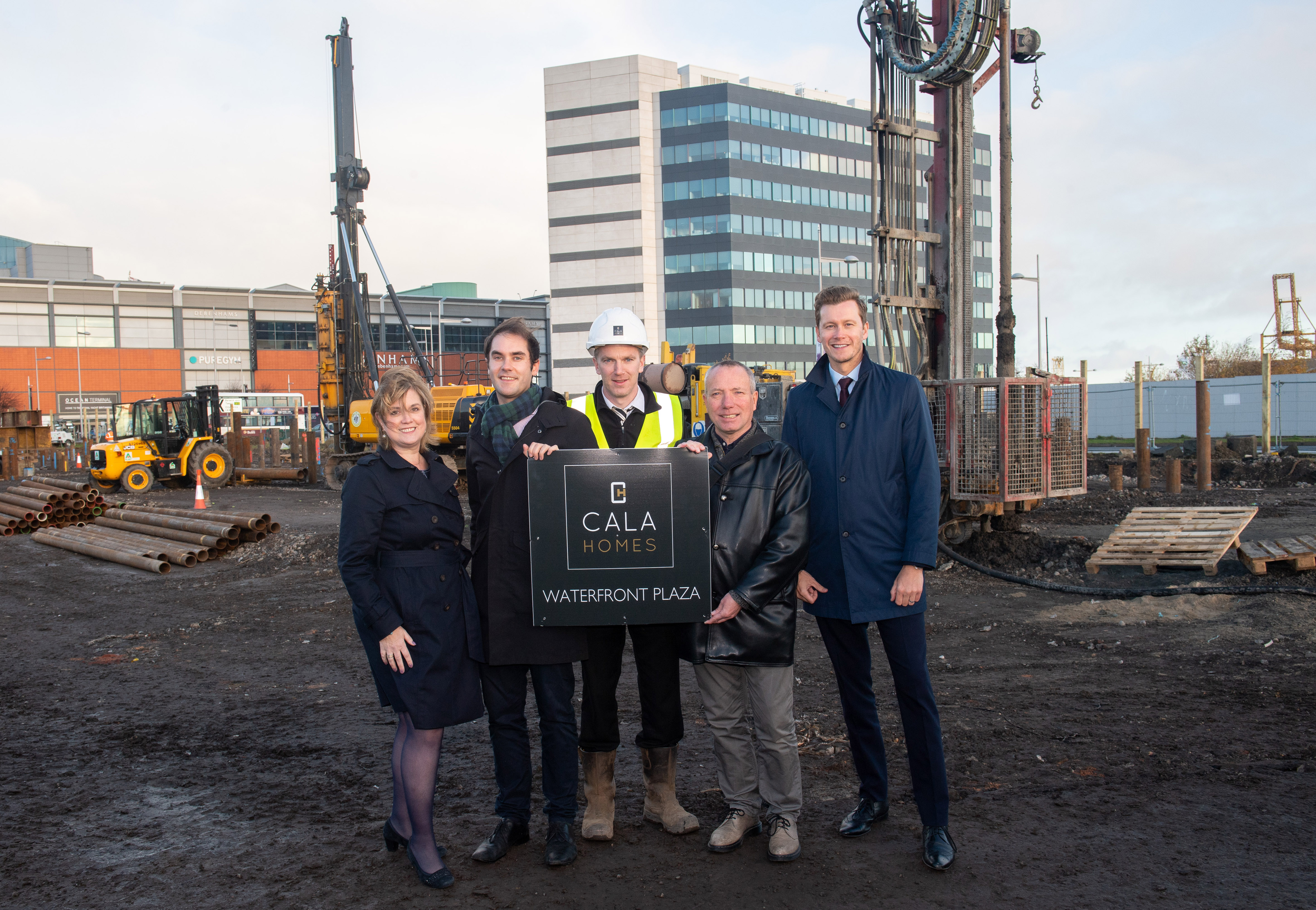 Major development underway at Leith waterfront