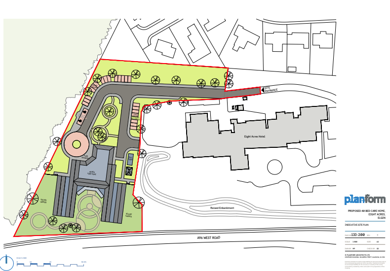 Parklands Care Homes submits plans for Moray expansion