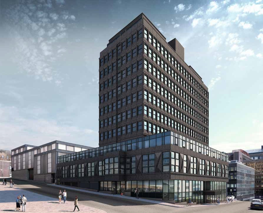 Hotel plan lodged for empty Glasgow office tower