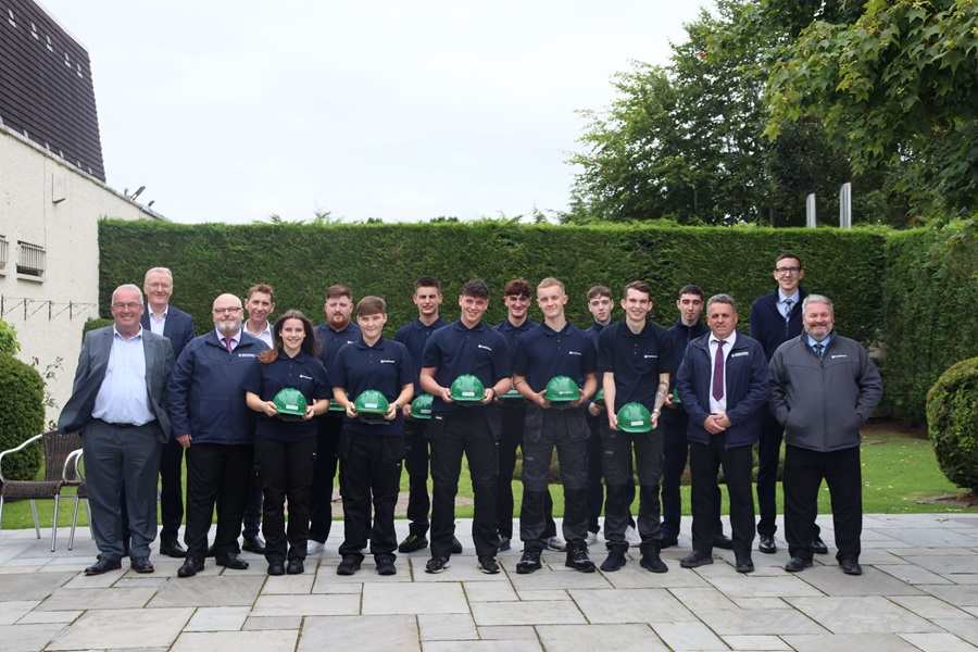 Persimmon unveils latest cohort of new apprentices