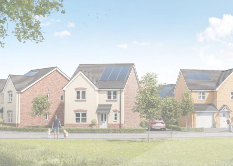 Plans for almost 140 homes on land near Glasgow’s Silverburn shopping centre