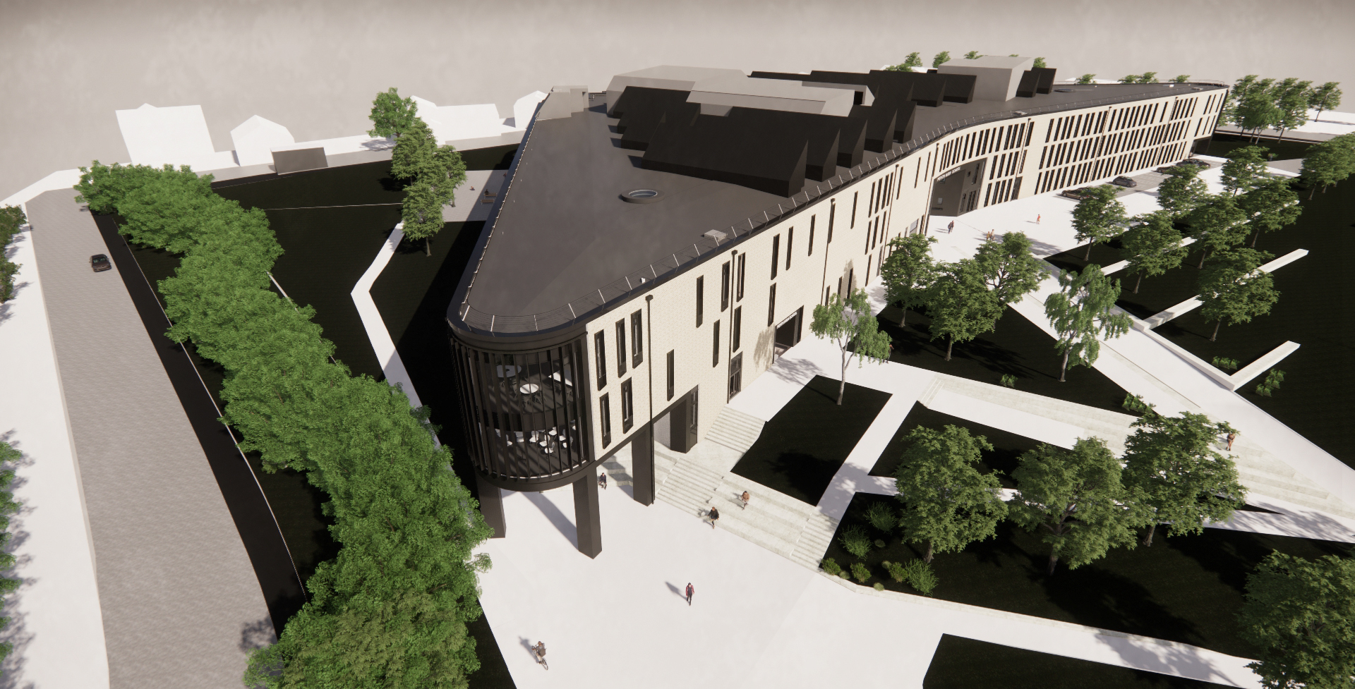 Passivhaus-designed Perth High School given go-ahead