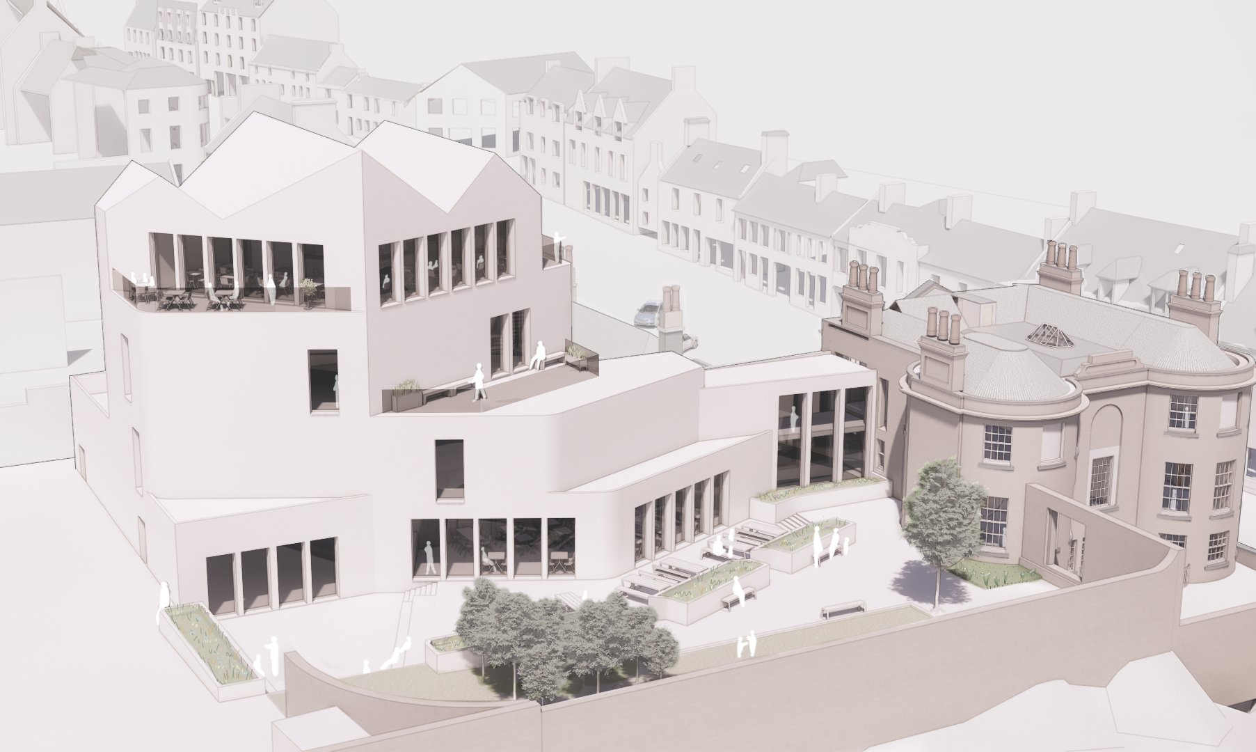 Initial designs unveiled for £20m Peterhead museum and library